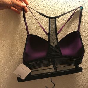 Victoria’s Secret sports bra small purple